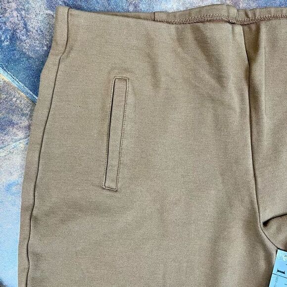 Chico’s Brown Stretch Ankle Ultimate Fit Juliet Career Pants 1.5 Medium 10 - Picture 7 of 9
